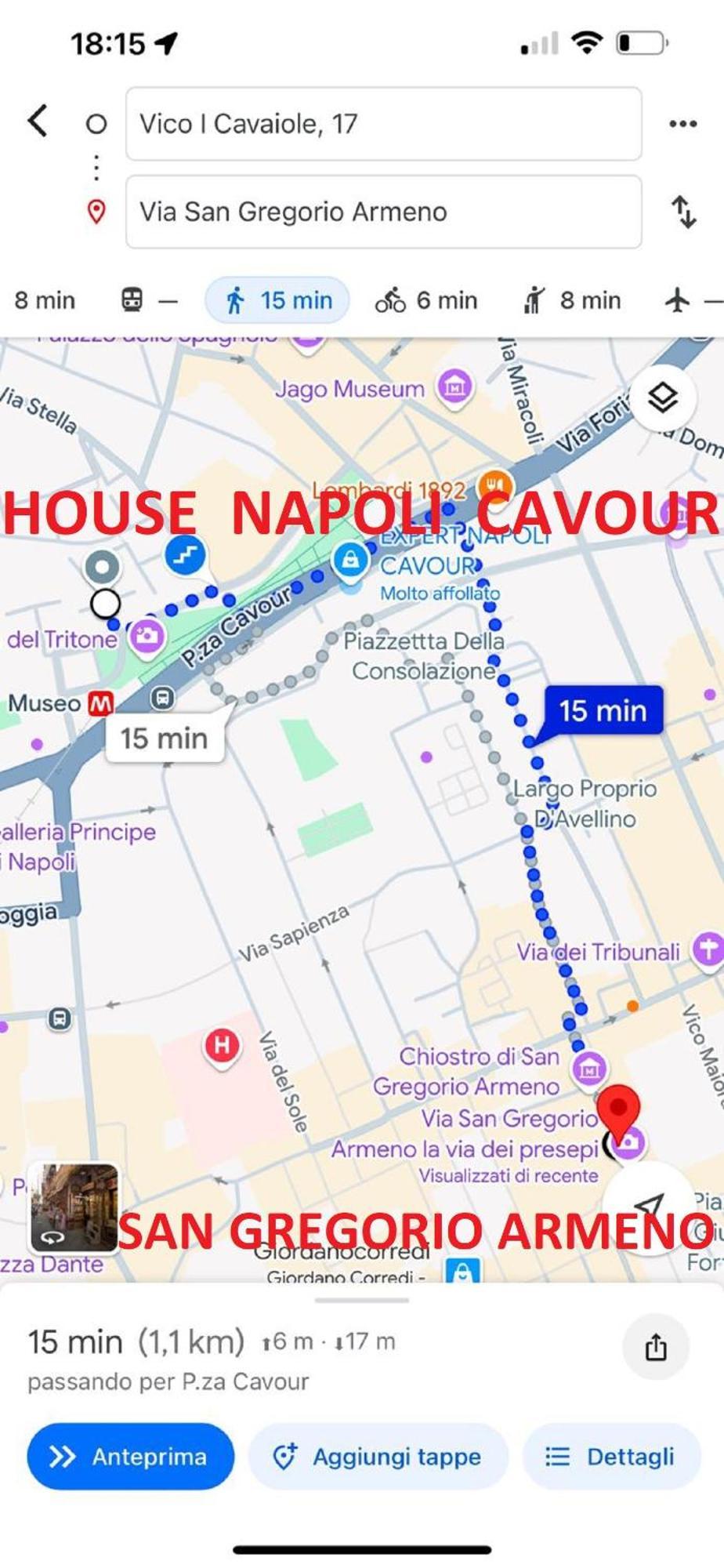 B&B Cavour Museum House Nápoles Exterior foto